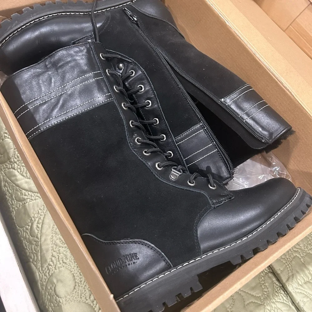 Cloud Nine Black boots